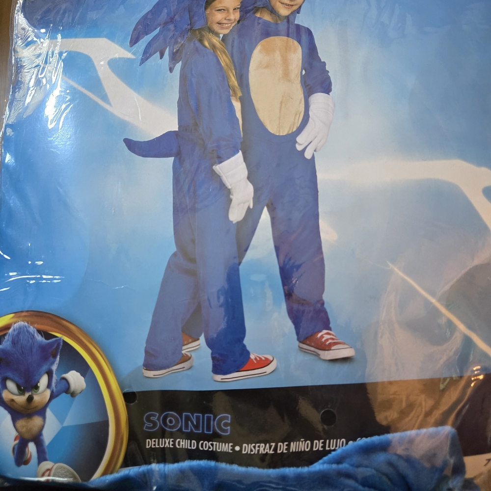 Sonic 2, the Hedgehog Blue Kids Costume